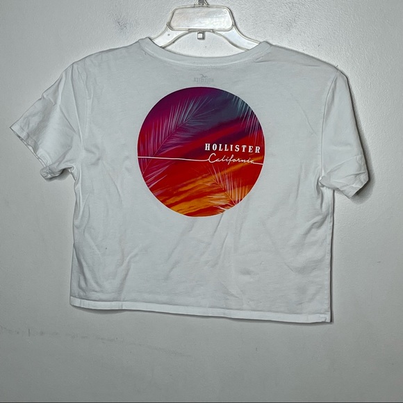 HOLLISTER Cropped Graphic Tee - Picture 4 of 5